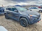 2017 Jeep Cherokee Trailhawk Серый vin: 1C4PJMBS5HW564415
