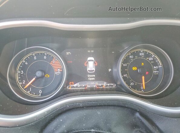 1C4PJMBS7GW110052 2016 JEEP CHEROKEE White Widok zestawu wskaźników