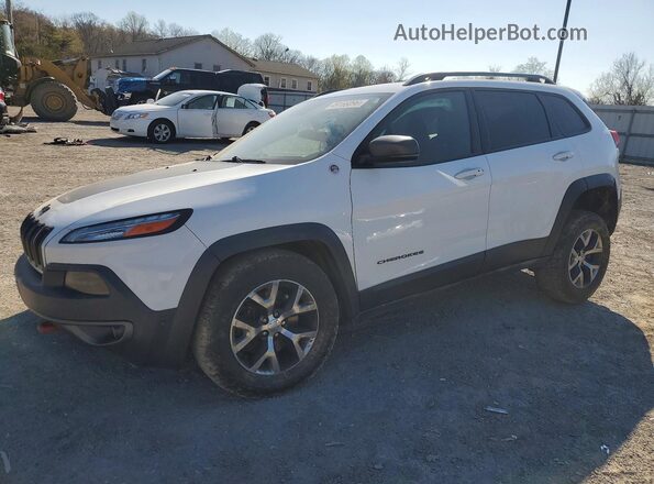 1C4PJMBS7GW110052 2016 JEEP CHEROKEE White Przód lewy