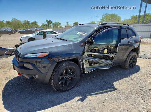 1C4PJMBS8GW246979 2016 JEEP CHEROKEE Gray Առջևի ձախ երեք քառորդ տեսարան