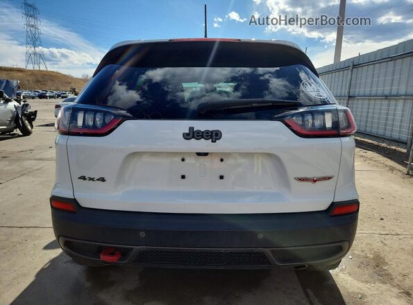 1C4PJMBX0KD397542 2019 JEEP CHEROKEE Белый Вид сзади