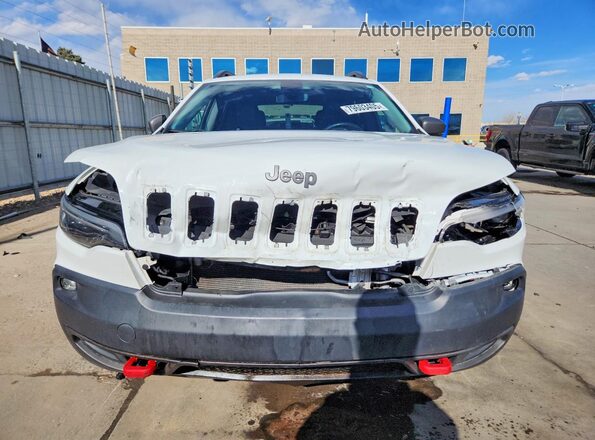 1C4PJMBX0KD397542 2019 JEEP CHEROKEE Белый Вид спереди