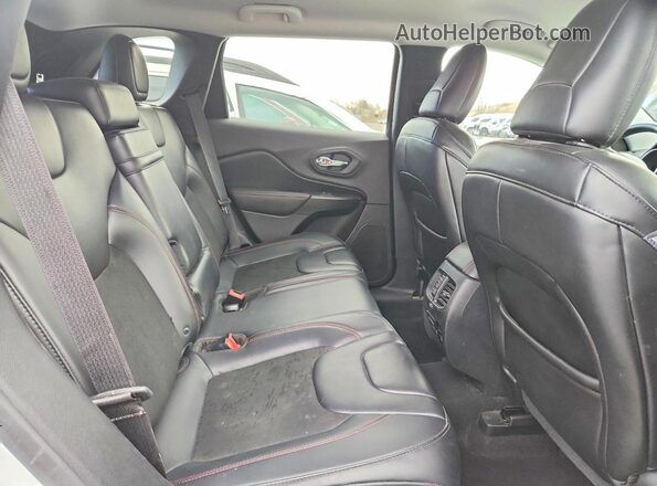 1C4PJMBX0KD397542 2019 JEEP CHEROKEE Белый Вид задней части салона