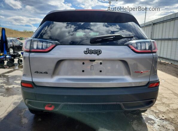 1C4PJMBX0LD571918 2020 JEEP CHEROKEE Серебряный Вид сзади