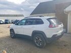 2019 Jeep Cherokee Trailhawk White vin: 1C4PJMBX1KD397582