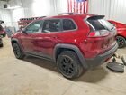 2021 Jeep Cherokee Trailhawk Maroon vin: 1C4PJMBX1MD246308