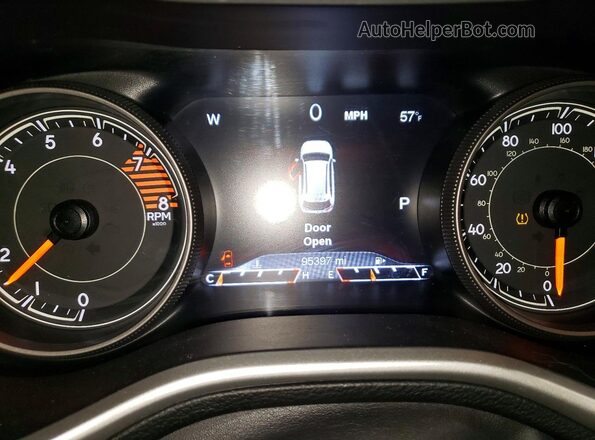 1C4PJMBX3JD529904 2018 JEEP CHEROKEE Blue Widok zestawu wskaźników