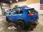 2018 Jeep Cherokee Trailhawk Blue vin: 1C4PJMBX3JD529904