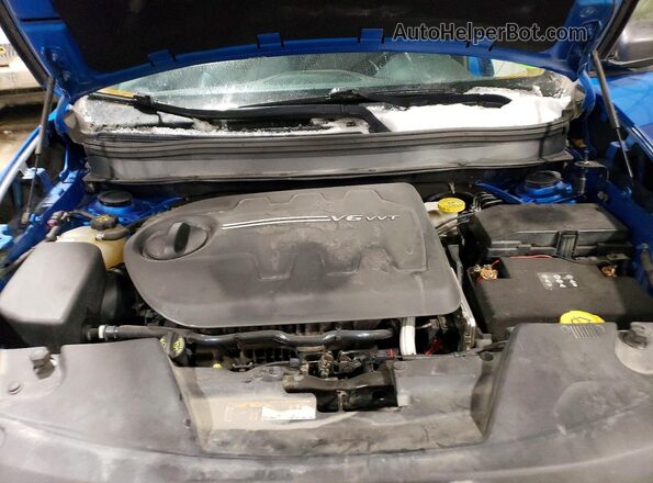 1C4PJMBX3JD529904 2018 JEEP CHEROKEE Blue Widok komory silnika