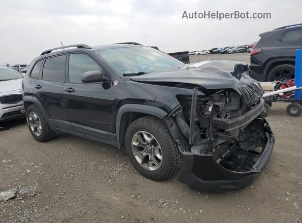 1C4PJMBX3KD393761 2019 JEEP CHEROKEE Черный Передняя правая четверть
