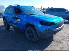 2020 Jeep Cherokee Trailhawk 4x4 Blue vin: 1C4PJMBX3LD656588