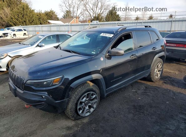 1C4PJMBX3MD182143 2021 JEEP CHEROKEE Black Front left