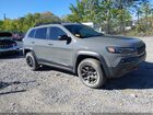 2022 Jeep Cherokee Trailhawk 4x4 Gray vin: 1C4PJMBX3ND550273