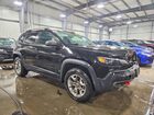 2019 Jeep Cherokee Trailhawk Black vin: 1C4PJMBX5KD369168