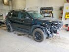 2022 Jeep Cherokee Trailhawk Черный vin: 1C4PJMBX6ND541650