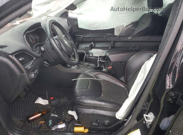 1C4PJMBX7MD226399 2021 JEEP CHEROKEE Black Vista interior delantera