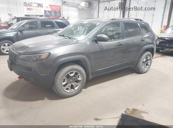 1C4PJMBX8KD352686 2019 JEEP CHEROKEE Серый Передняя левая четверть