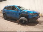 2020 Jeep Cherokee Trailhawk 4x4 Blue vin: 1C4PJMBX8LD628768