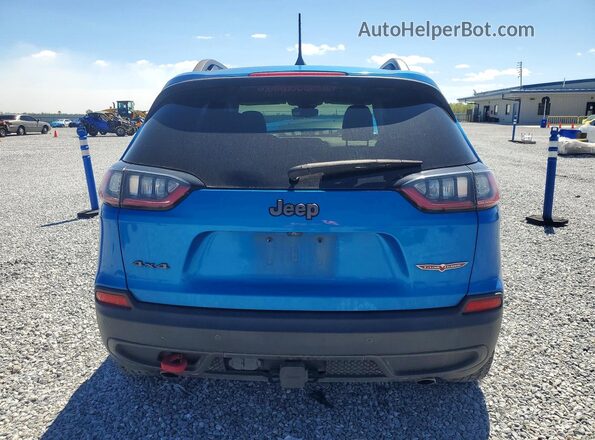 1C4PJMBX9MD186536 2021 JEEP CHEROKEE Blue Հետևի տեսք