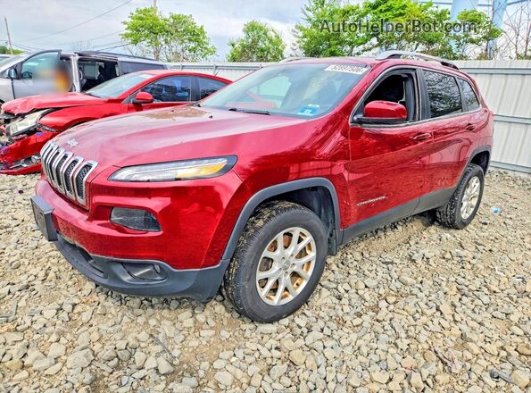 1C4PJMCB0GW179017 2016 JEEP CHEROKEE Red Front left
