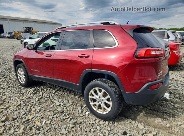 1C4PJMCB0GW179017 2016 JEEP CHEROKEE Red Rear left