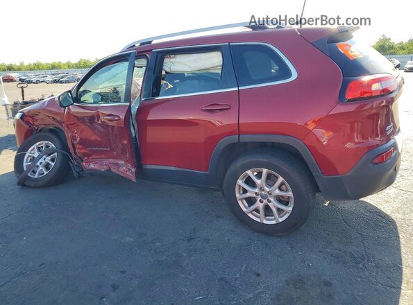 1C4PJMCB0GW236591 2016 JEEP CHEROKEE Burgundy Հետևի ձախ