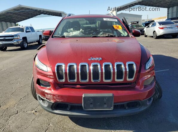 1C4PJMCB0GW236591 2016 JEEP CHEROKEE Burgundy Դիմացի տեսք
