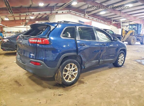 1C4PJMCB0JD547425 2018 JEEP CHEROKEE Синий Задняя правая четверть