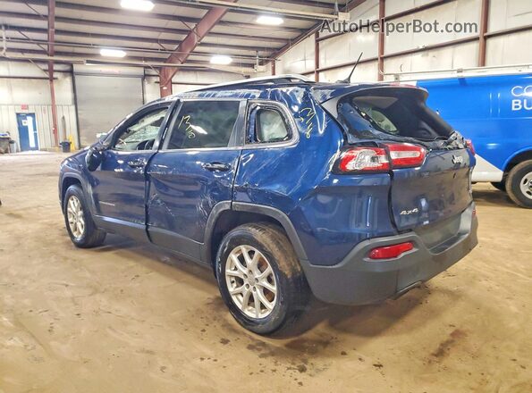 1C4PJMCB0JD547425 2018 JEEP CHEROKEE Синий Задняя левая четверть