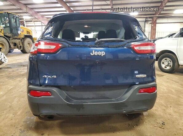 1C4PJMCB0JD547425 2018 JEEP CHEROKEE Синий Вид сзади