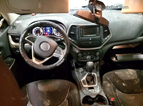 1C4PJMCB0JD547425 2018 JEEP CHEROKEE Синий Вид панели приборов