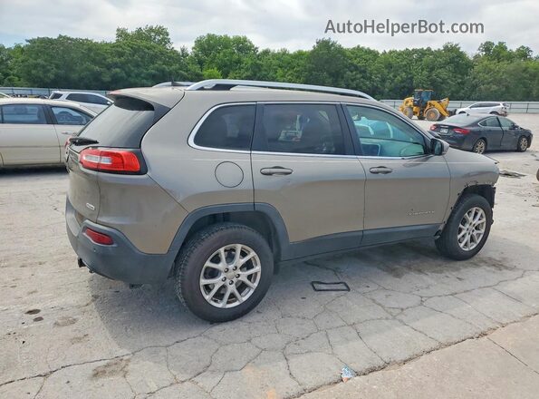 1C4PJMCB1HW621854 2017 JEEP CHEROKEE Бежевый Задняя правая четверть