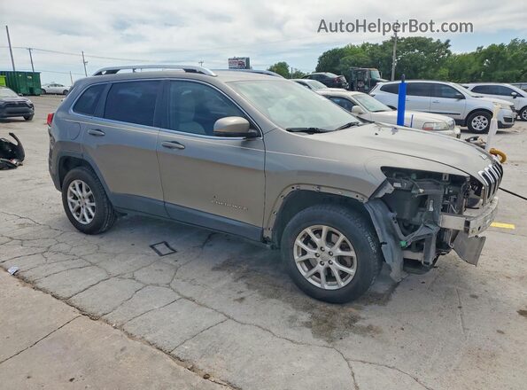 1C4PJMCB1HW621854 2017 JEEP CHEROKEE Бежевый Передняя правая четверть