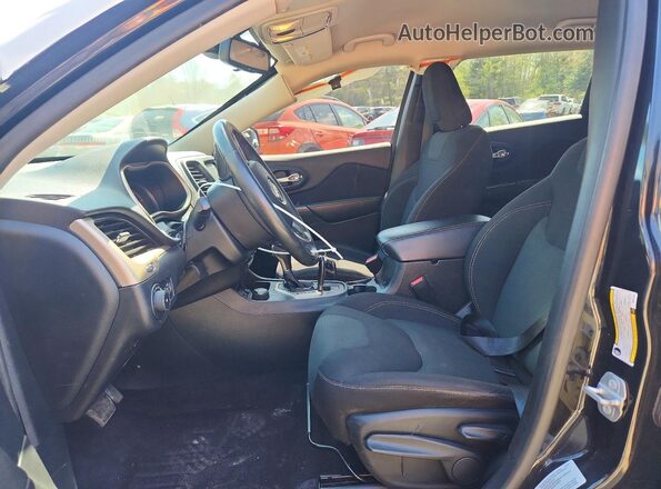 1C4PJMCB2GW213751 2016 JEEP CHEROKEE Черный Вид салона спереди