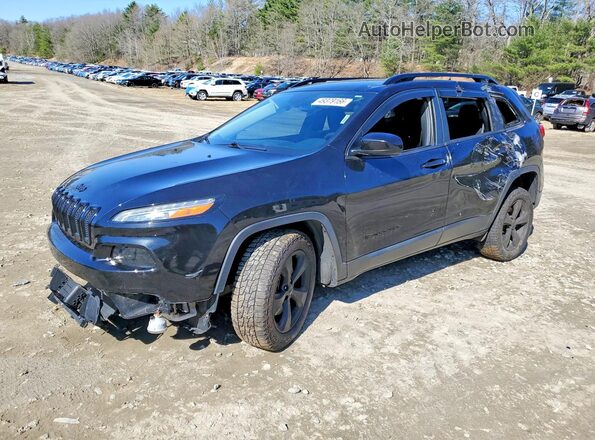 1C4PJMCB2GW213751 2016 JEEP CHEROKEE Черный Передняя левая четверть