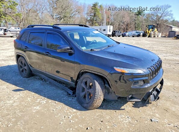 1C4PJMCB2GW213751 2016 JEEP CHEROKEE Черный Передняя правая четверть