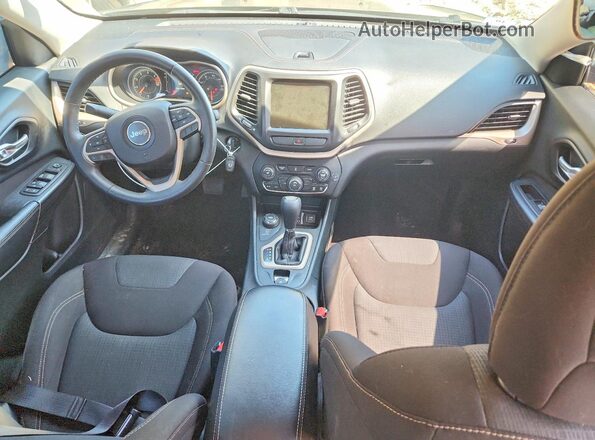1C4PJMCB2GW213751 2016 JEEP CHEROKEE Черный Вид панели приборов