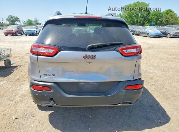 1C4PJMCB2GW308486 2016 JEEP CHEROKEE Серебряный Вид сзади