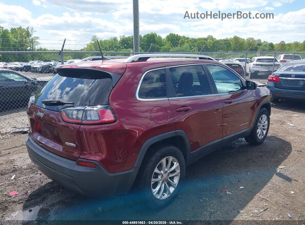 1C4PJMCB2KD469053 2019 JEEP CHEROKEE Burgundy Tył prawy