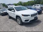 2020 Jeep Cherokee Latitude 4x4 White vin: 1C4PJMCB2LD651465