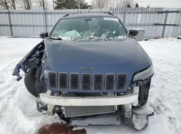 1C4PJMCB2MD149069 2021 JEEP CHEROKEE Blue Вид спереду