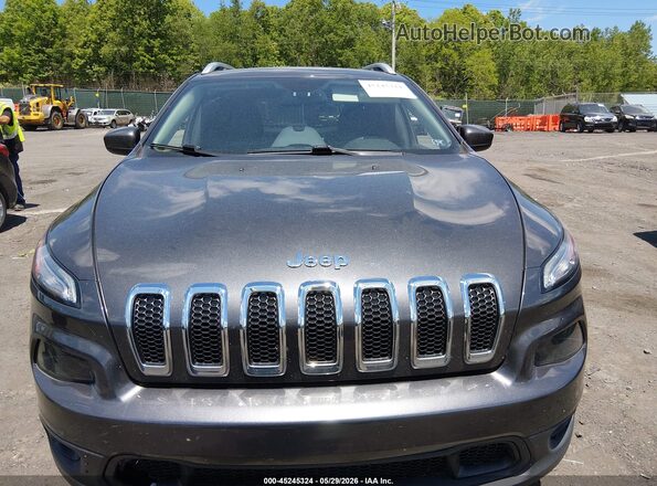 1C4PJMCB3HW632886 2017 JEEP CHEROKEE Серый Вид щитка приборов