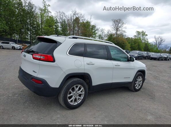 1C4PJMCB3JD528514 2018 JEEP CHEROKEE White Задня права чверть