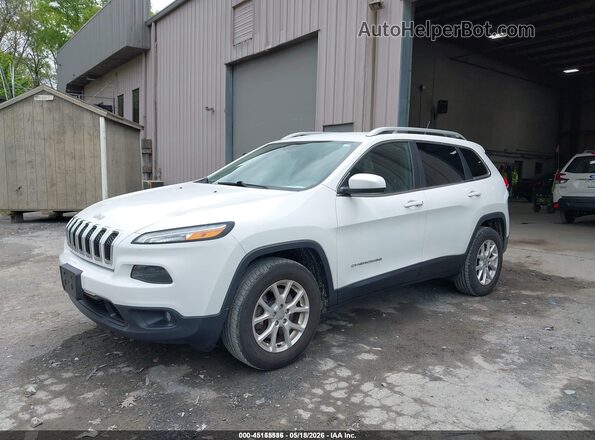 1C4PJMCB3JD528514 2018 JEEP CHEROKEE White Передня ліва чверть