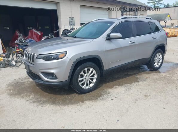 1C4PJMCB3KD278788 2019 JEEP CHEROKEE Silver Առջևի ձախ երեք քառորդ տեսարան