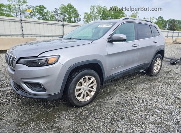 1C4PJMCB3KD315516 2019 JEEP CHEROKEE Серебряный Передняя левая четверть
