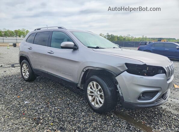 1C4PJMCB3KD315516 2019 JEEP CHEROKEE Серебряный Передняя правая четверть