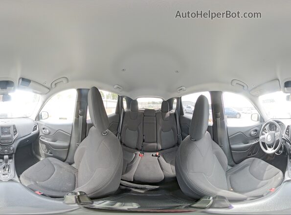 1C4PJMCB3KD315516 2019 JEEP CHEROKEE Серебряный Панорамный вид салона 360°