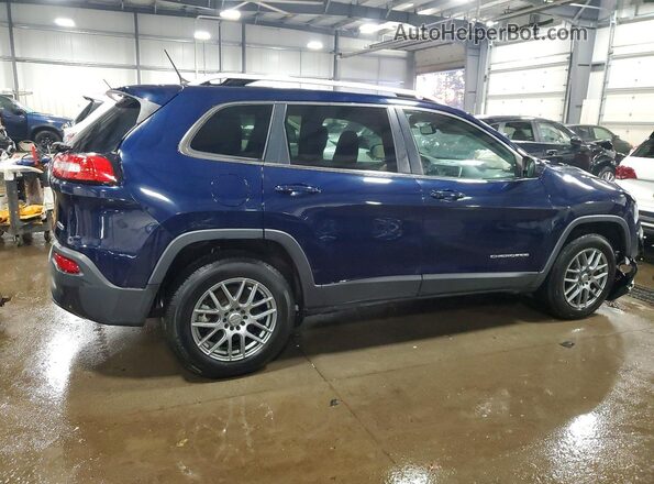 1C4PJMCB4GW288984 2016 JEEP CHEROKEE Blue Trasero derecho
