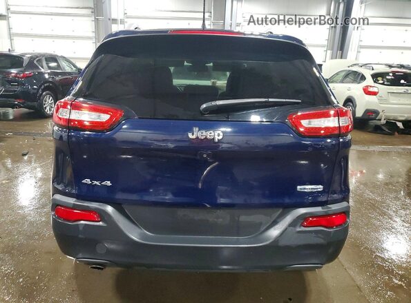 1C4PJMCB4GW288984 2016 JEEP CHEROKEE Blue Vista trasera